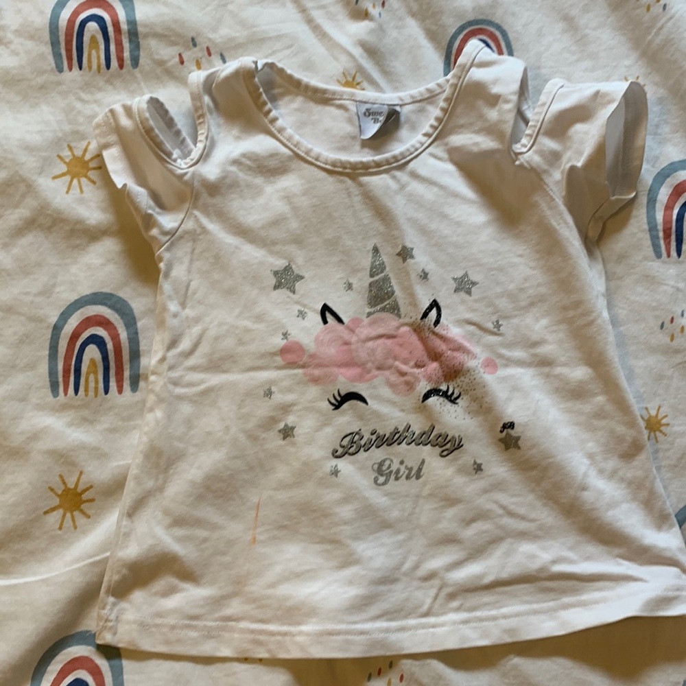 Birthday Girl shirt size 5